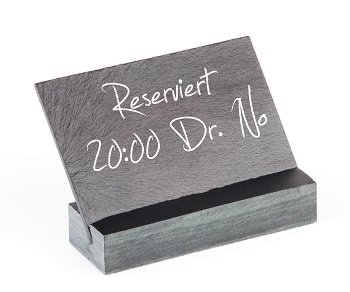 Tischtafel / Schild