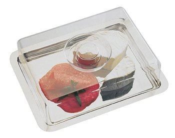 Tablett mit Haube