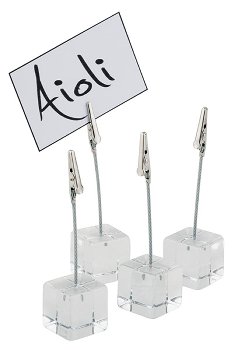 Kartenhalter, 4er Set