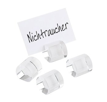 Kartenhalter, 4er Set