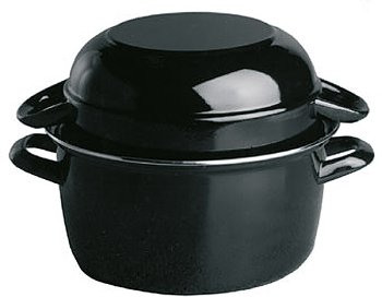 Servier-Muscheltopf für 1 kg