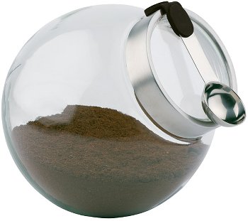 Vorratsglas mit Löffel