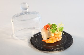 Naturschieferplatte, 2-teilig