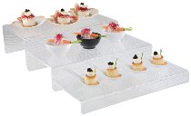 3er Set Stufen-Display