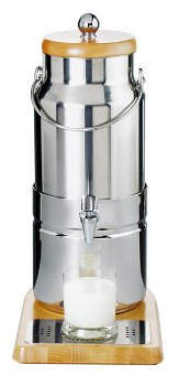 Milchkanne WOOD -TOP FRESH-
