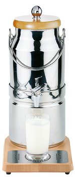 Milchkanne WOOD -TOP FRESH-
