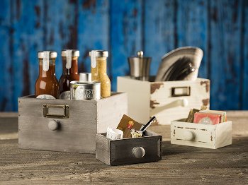 Holzkiste -VINTAGE-