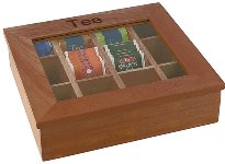 Teebox mit 12 Kammern