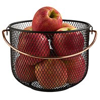 Brot- und Obstkorb