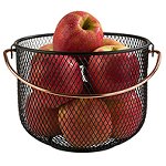 Brot- und Obstkorb