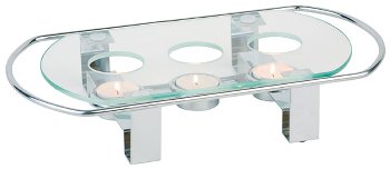 Speisenwärmer, 3-flammig