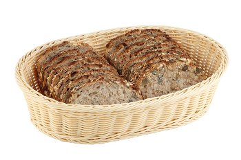 Tisch- und Buffetkorb, oval