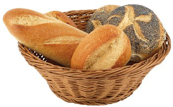 Tisch- und Buffetkorb, rund
