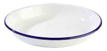 Teller, tief -ENAMELWARE-