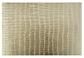 Tischset - gold -CROCO-
