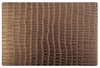 Tischset - kupfer -CROCO-