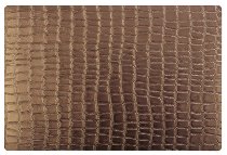 Tischset - kupfer -CROCO-