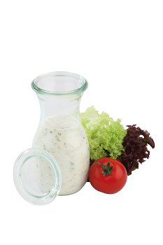 Weck-Saftflaschen mit Deckel