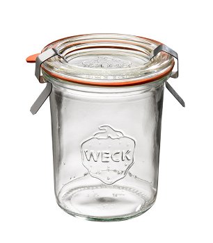 Weck-Glas mit Deckel, 12er Set