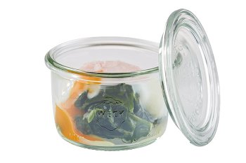 Weck-Glas mit Deckel, 12er Set