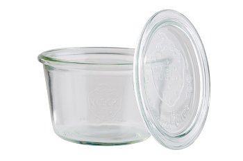 Weck-Glas mit Deckel, 3er Set