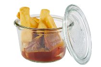 Weck-Glas mit Deckel, 3er Set
