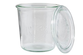 Weck-Glas mit Deckel, 2er Set