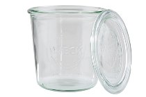 Weck-Glas mit Deckel, 2er Set
