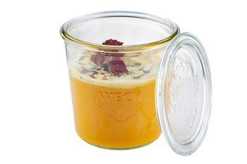 Weck-Glas mit Deckel, 2er Set