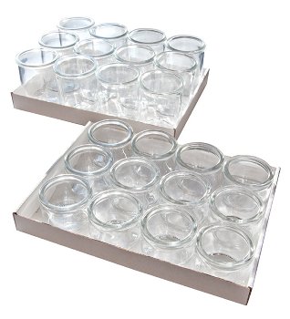 Gourmet-Gläser, 12er Set