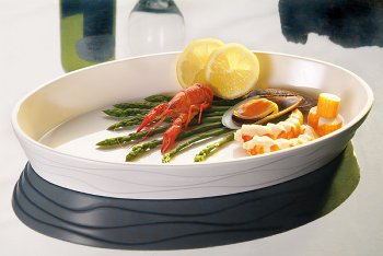 Schale, oval -CLASSIC WAVE-