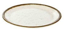 Teller, flach -STONE ART-
