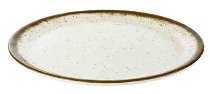 Teller, flach -STONE ART-