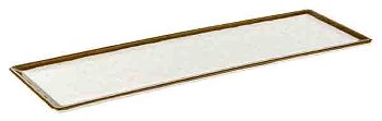 GN 2/4 Tablett -STONE ART-