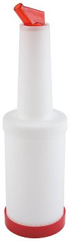 Dosier-/Vorratsflasche, rot