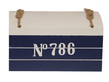 Holz-Truhe New Port