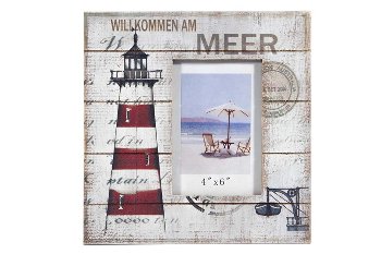 Bilderrahmen am Meer