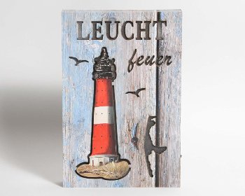 Holz-Lichtbild Shabby