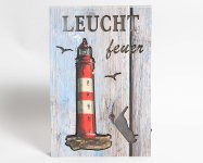 Holz-Lichtbild Shabby