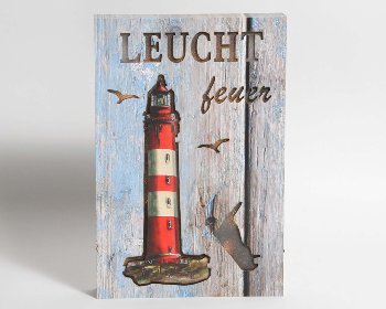 Holz-Lichtbild Shabby