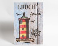 Holz-Lichtbild Shabby