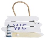 Holz-Türschild