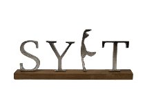 Metallbuchstaben "Sylt"