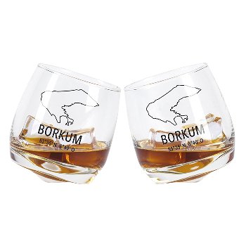 Wobbling Glass "Borkum"