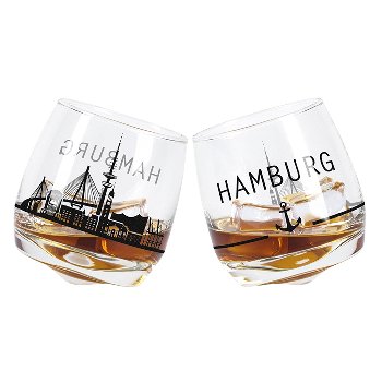 Wobbling Glass "Hamburg"
