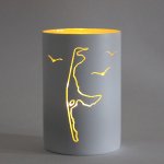 Glas-Windlicht Sylt