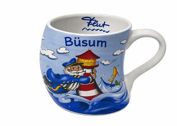 Becher Steife Brise Seemann