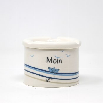 Keramik Aschenbecher "Moin"