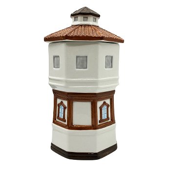 Keramik-Wasserturmvorratsdose