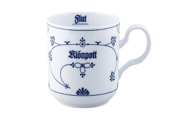 Herrenbecher ger. Ind.-Blau